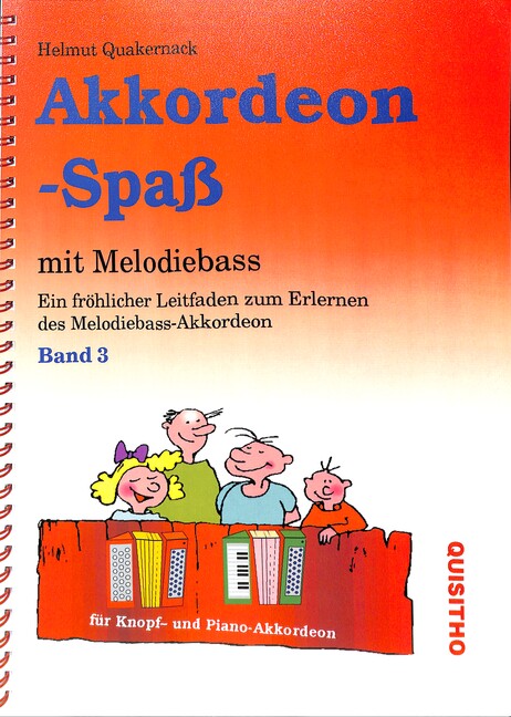 Akkordeon-Spaß Band 3 Ein fröhlicher Leitfaden zum Erlernen des