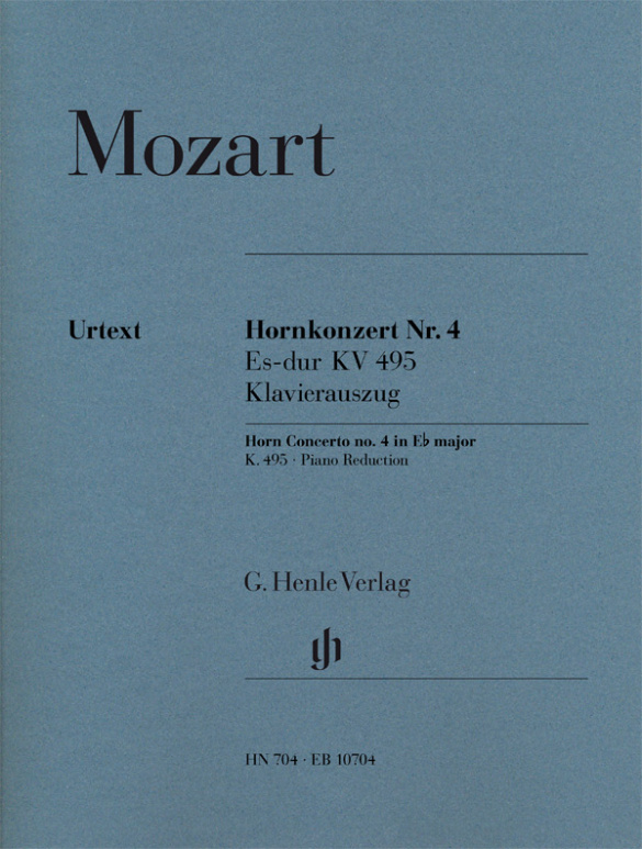 Konzert Es-Dur Nr.4 KV495 für Horn und Orchester