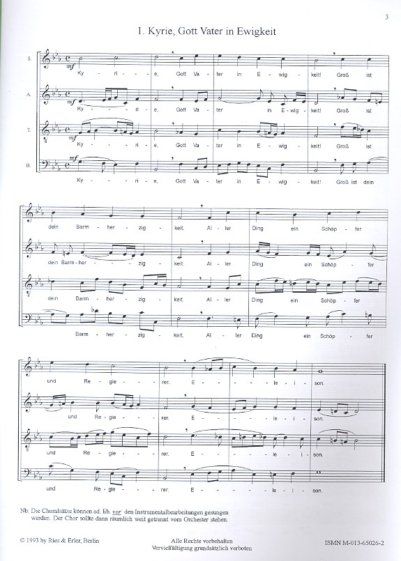 Bach-Choräle zur Orgelmesse