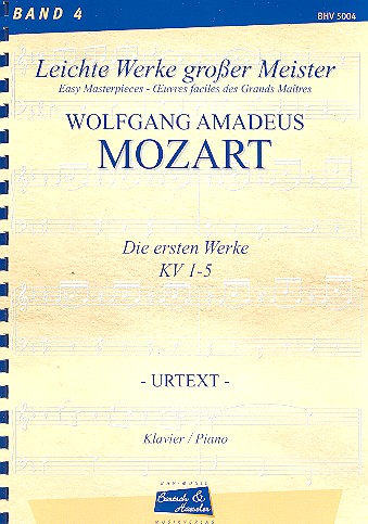 Die ersten Werke KV1-5