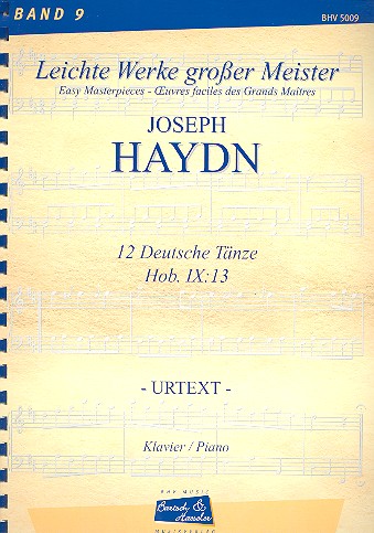 12 deutsche Tänze Hob.IX:13