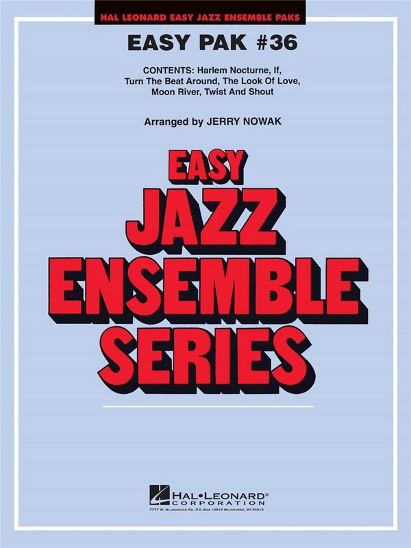 EASY JAZZ ENSEMBLE SERIES PAK NO.36