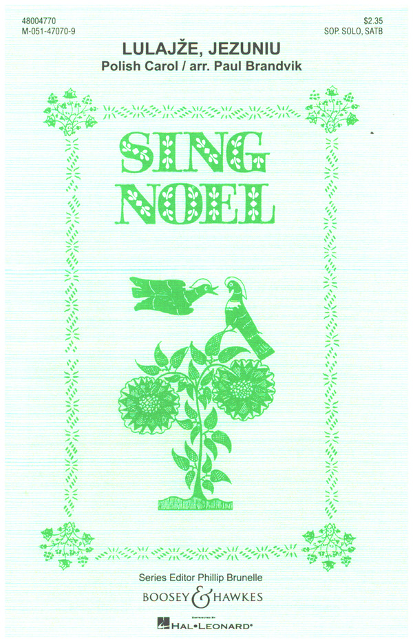 Lulajze, Jezuniu (Sing Noel)