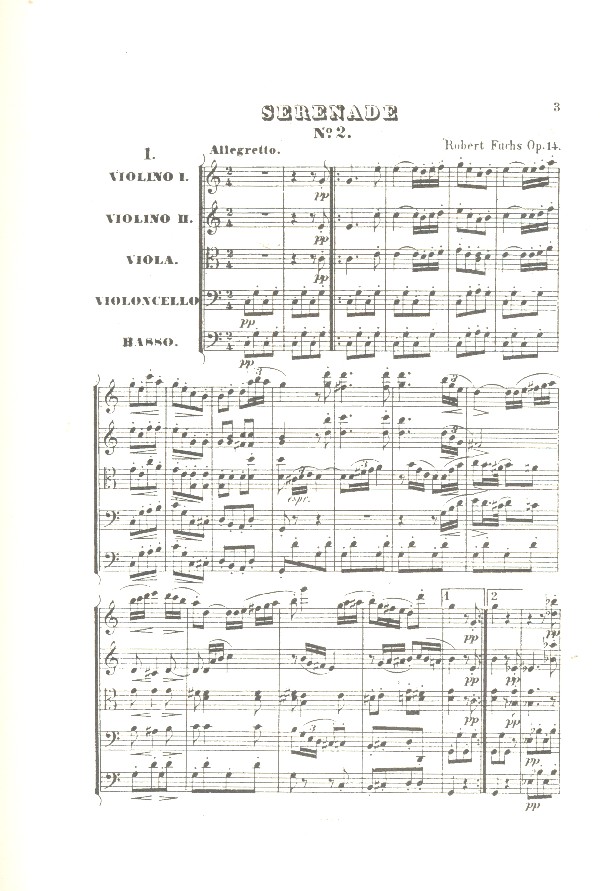 Serenade C-Dur Nr.2 op.14