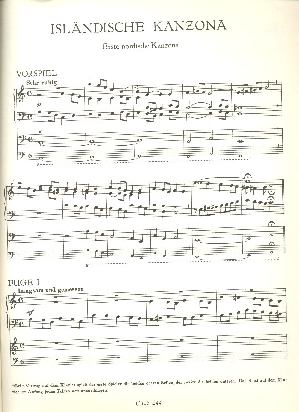 Nordische Kanzonen Band 1