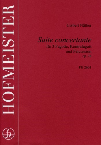Suite concertante op.78 für 3 Fagotte,