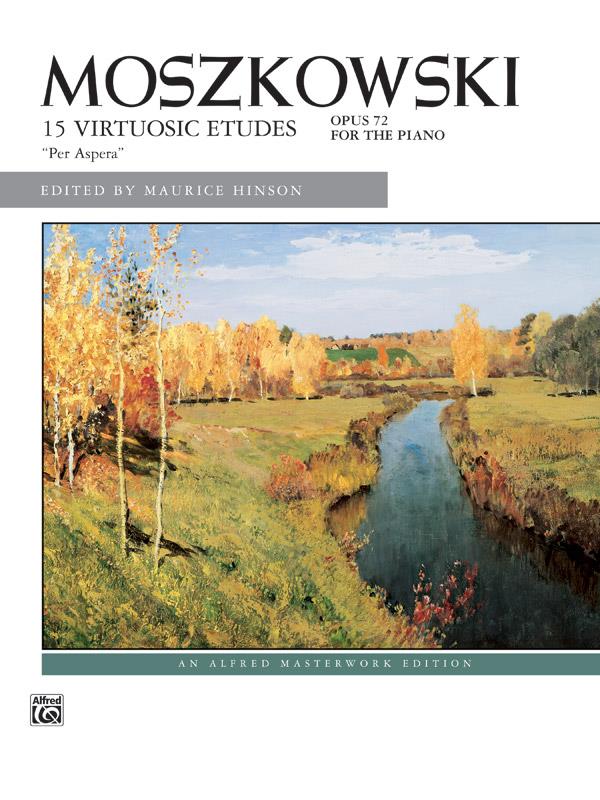 15 virtuosic Etudes op.72