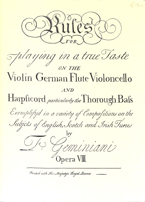 Rules for playing in a true Taste