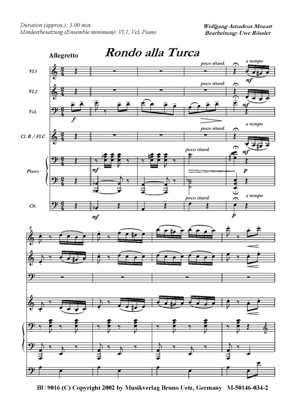 Rondo alla turca