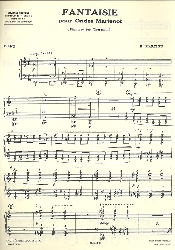 Fantasie pour theremin