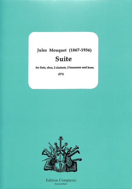 Suite for flute, oboe, 2 clarinets,