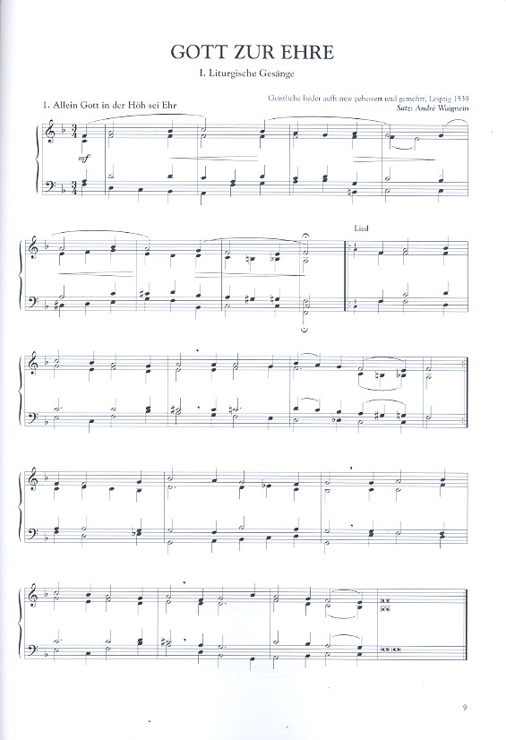 Gott zur Ehre Band 1