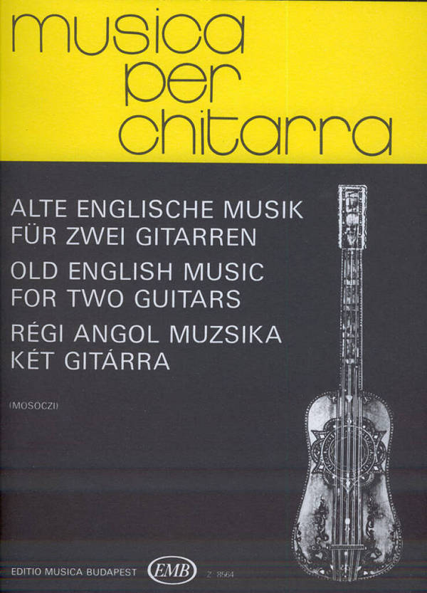 Alte englische Musik für 2 Gitarren