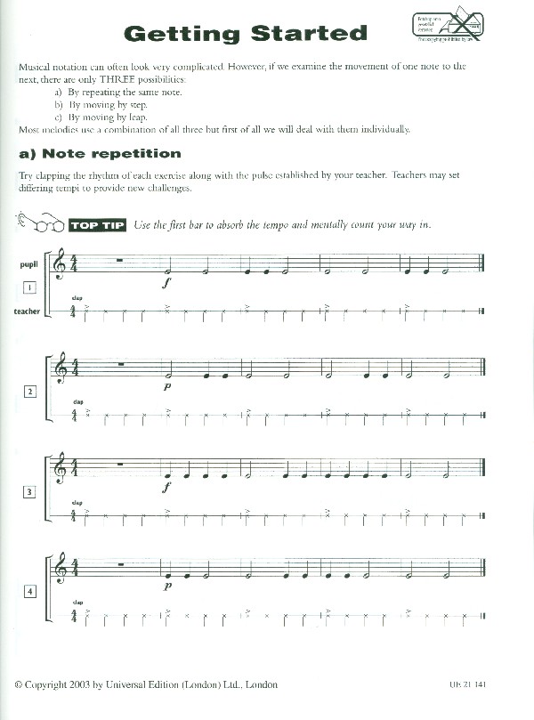 Eyes and Ears vol.1 for clarinet