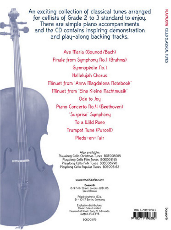 Playalong Cello (+CD)