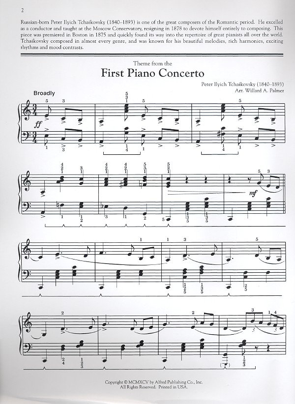 First Piano Concerto