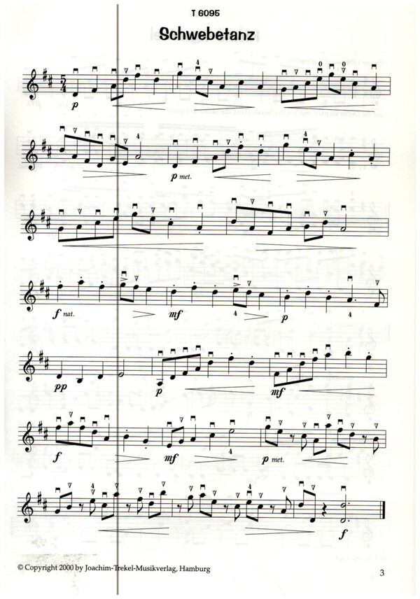 Meine ersten Solostücke