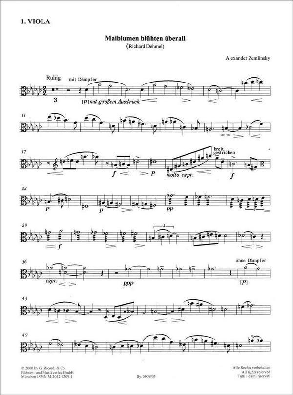 Maiblumen blühten überall