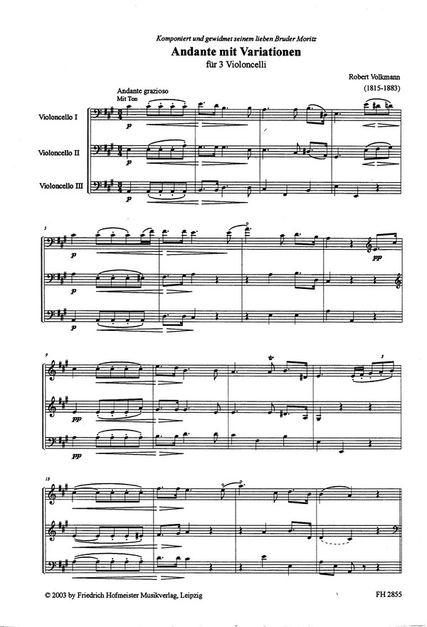 Andante mit Variationen