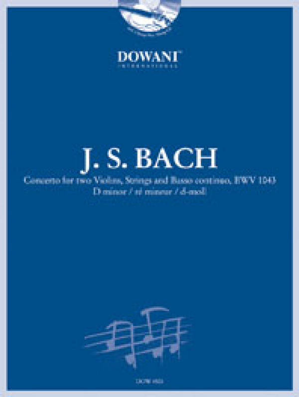 Concerto d-Moll BWV1043 (+ 2 CD's)
