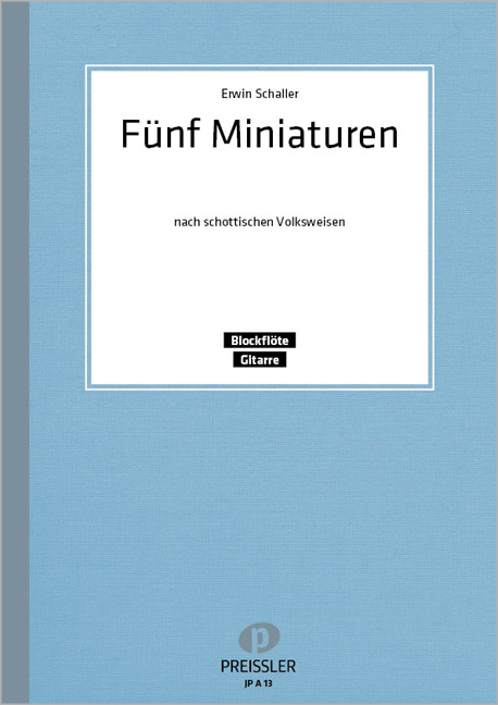 5 Miniaturen nach schottischen Volksweisen