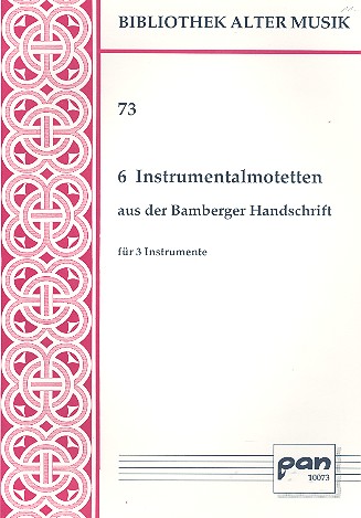 6 Instrumentalmotetten aus