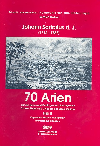 70 Arien Band 2 für hohe