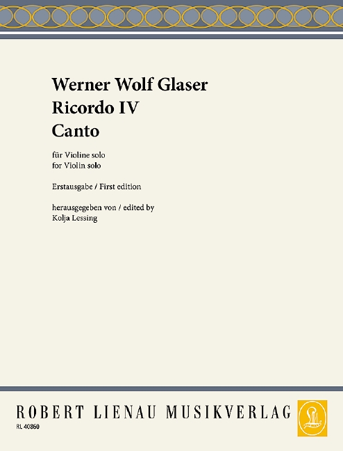Ricordo 4  und  Canto