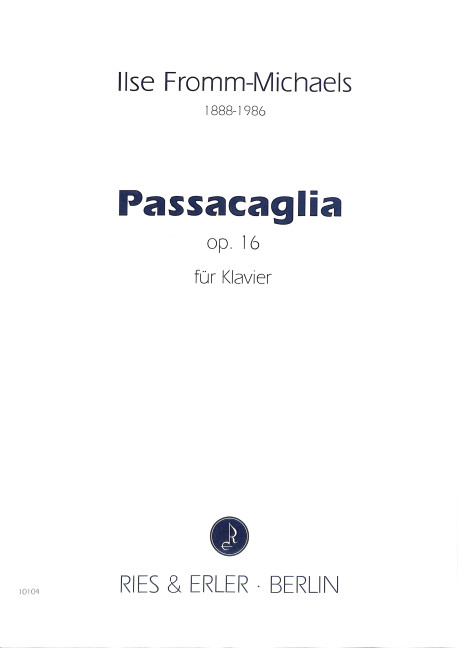 Passacaglia op.16