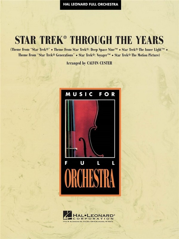 STAR TREK THROUGH THE YEARS