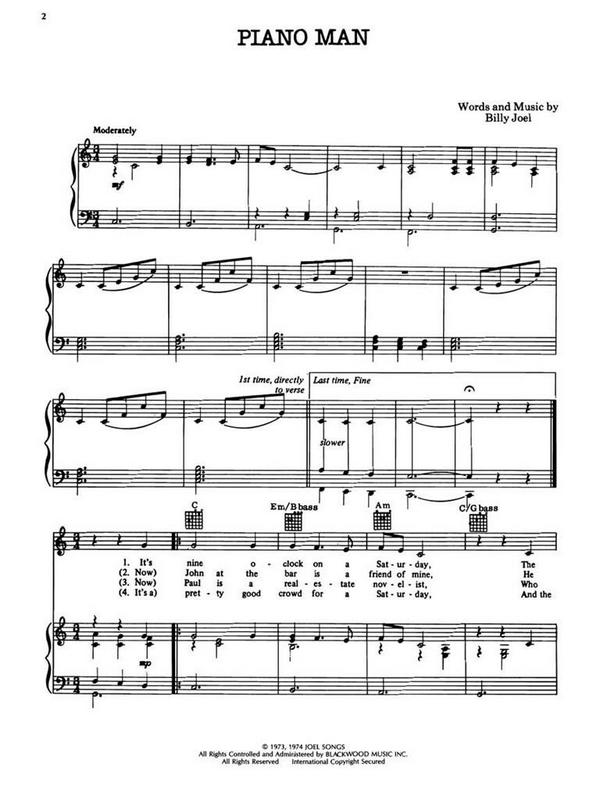 Piano Man: Einzelausgabe
