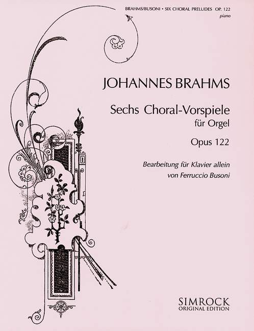 6 Choralvorspiele aus op.122