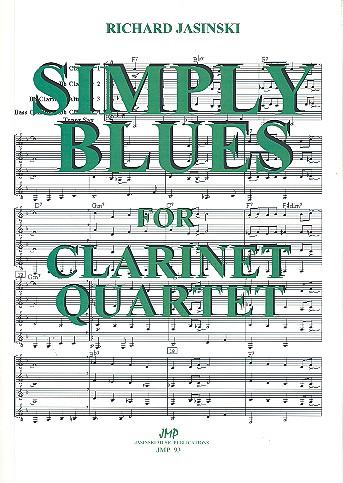 Simply Blues for 4 clarinets