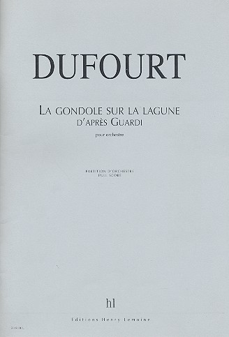 LA GONDOLE SUR LA LAGUNE