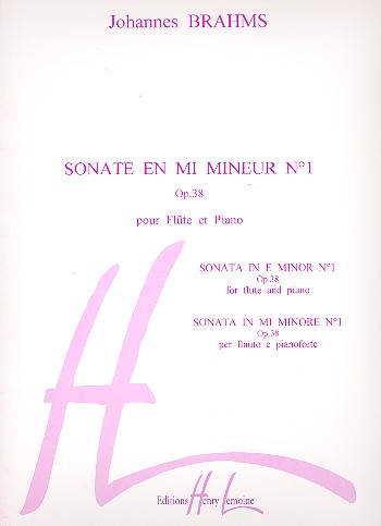 Sonate mi mineur no.1