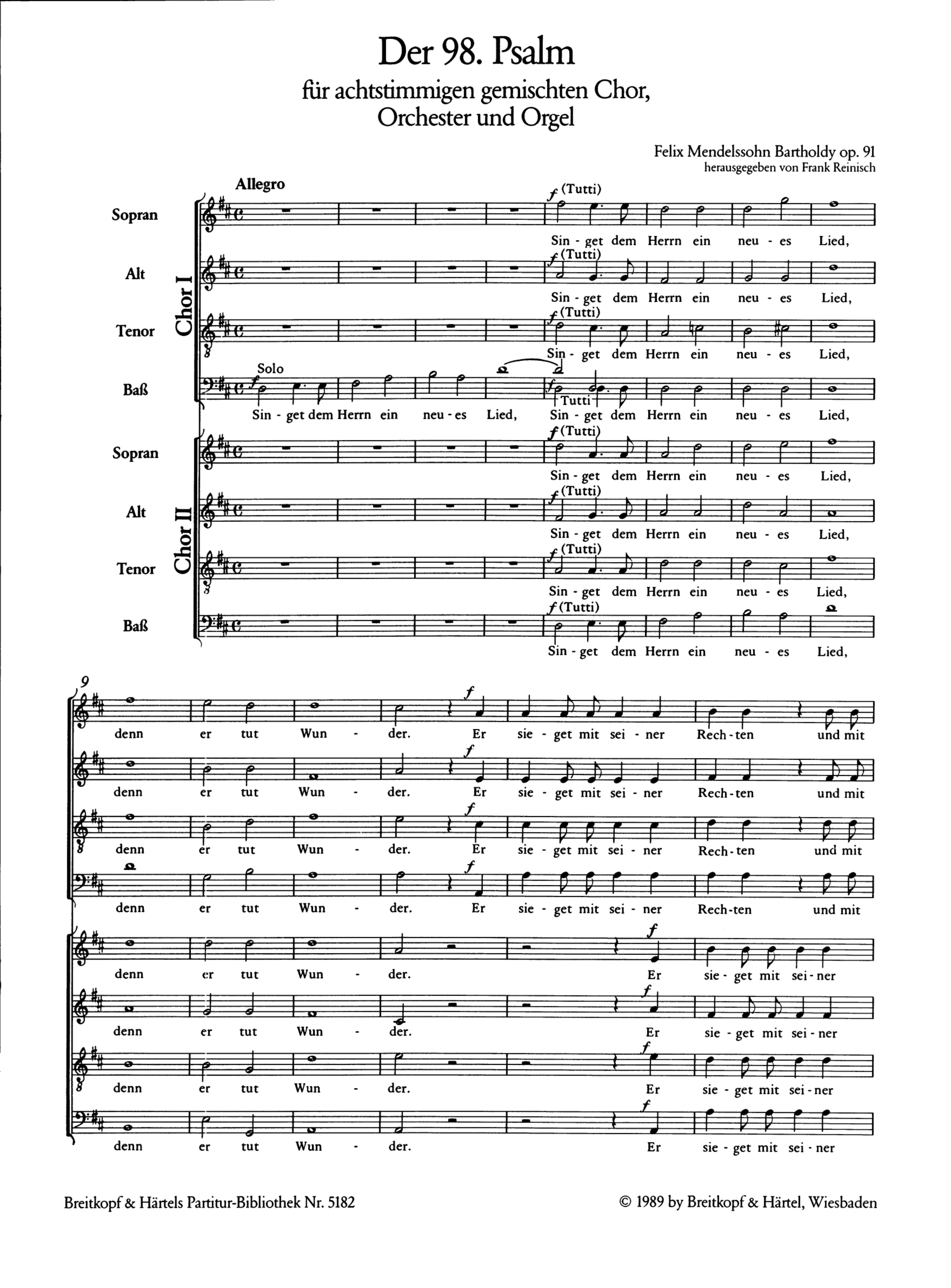 Psalm 98 op.91