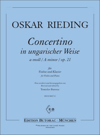 Concertino in ungarischer Weise a-Moll op.21 (1.-3. Lage )