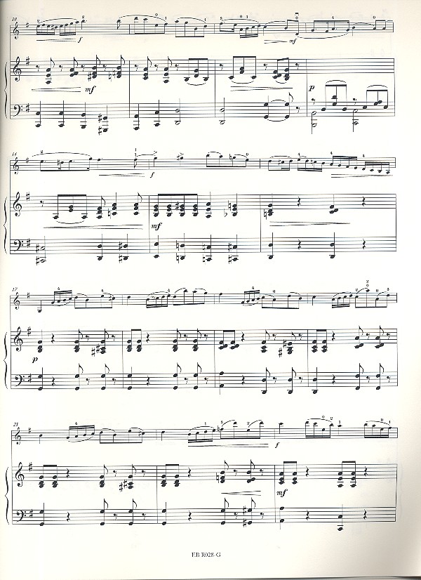 Concertino G-Dur op.24 (1.-4. Lage)
