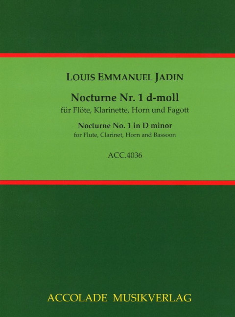 Nocturne d-Moll Nr.1 für Flöte,
