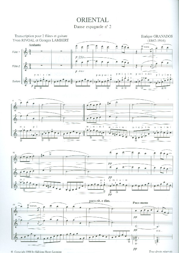 Danses espagnoles no.2 et