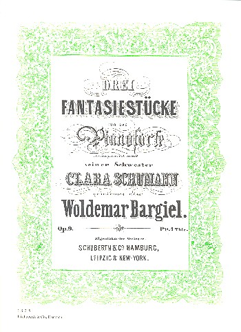 Drei Fantasiestücke op.9 