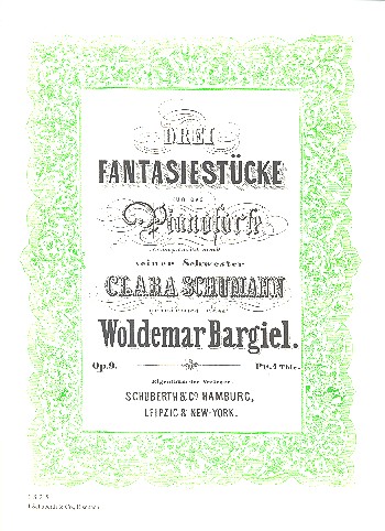 3 Fantasiestücke op.9 