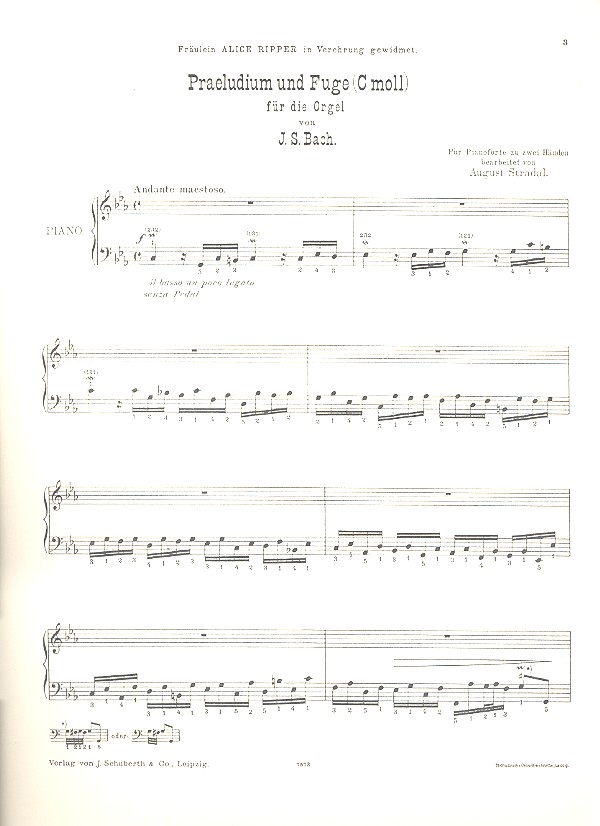Präludium und Fuge c-Moll