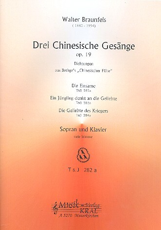 3 chinesische Gesänge op.19
