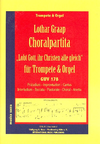 CHORALPARTITA GWV178