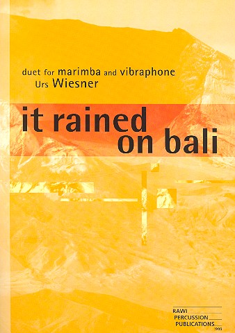 It rained on Bali for