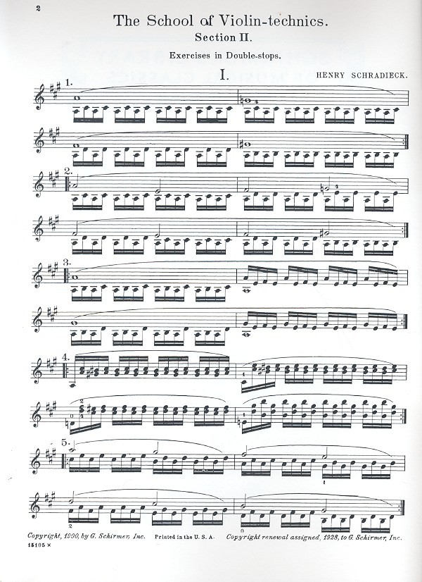 The School of Violin-Technics vol.2