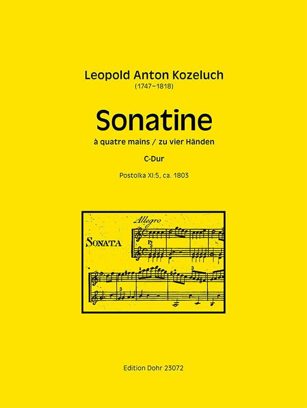 Sonatine C-Dur Postolka XI:5