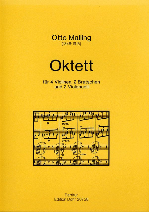 Oktett op.50 für 4 Violinen,