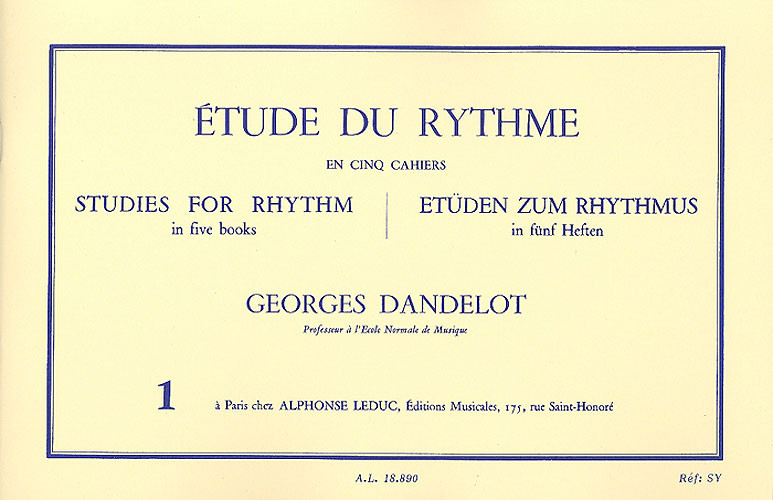 Etude du rythme vol.1